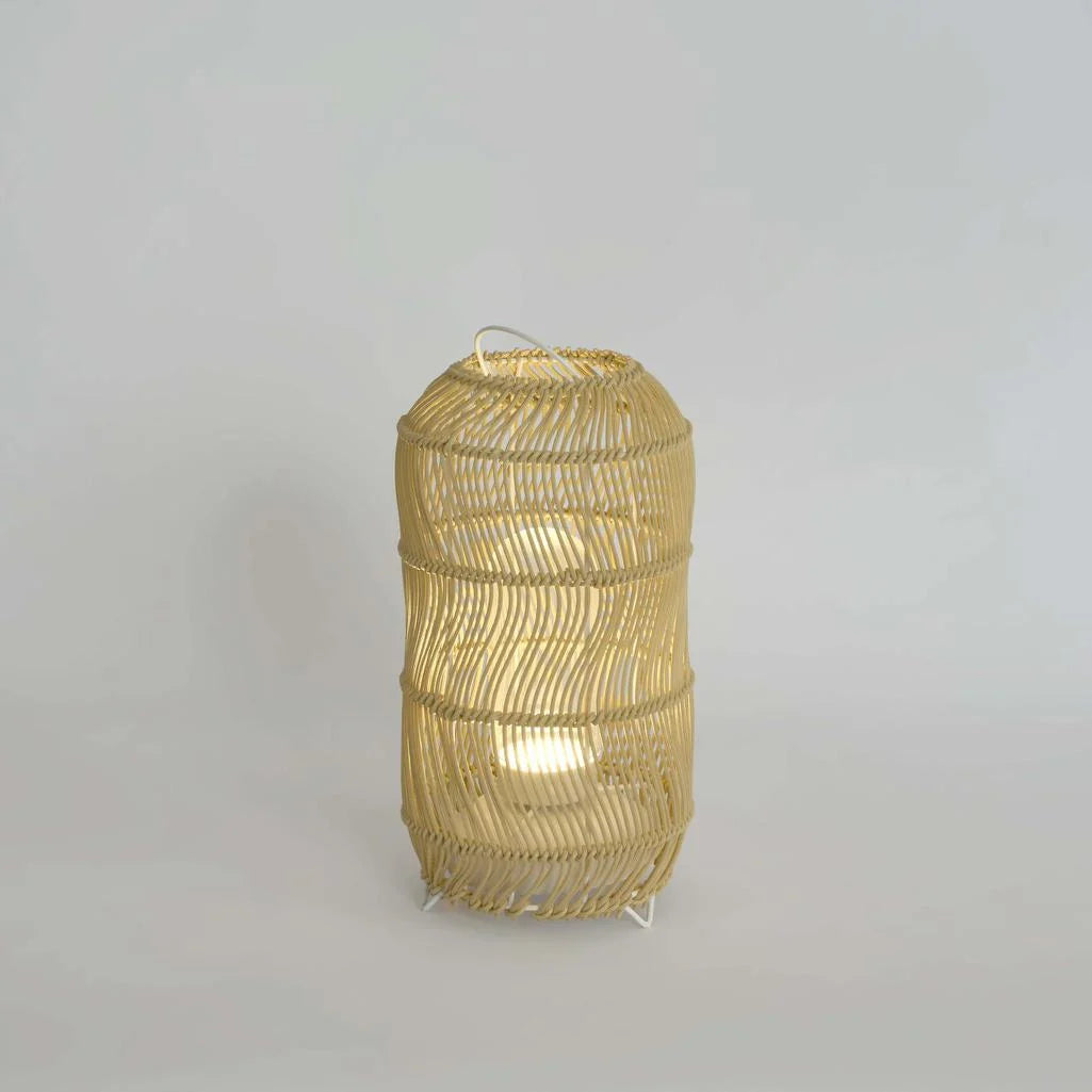 Jetty Rattan Rechargeable Lantern