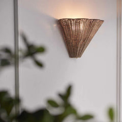 Scarborough Rattan Wall Light