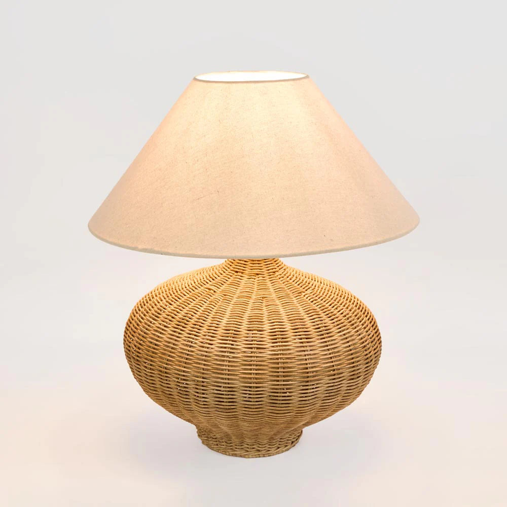 Dallas Rattan Table Lamp