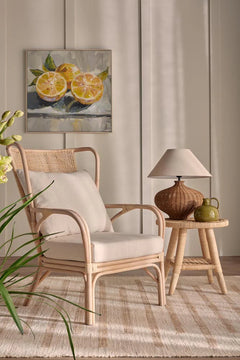Dallas Rattan Table Lamp