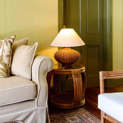 Dallas Rattan Table Lamp