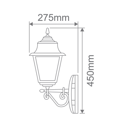 Paris Exterior Coach Light