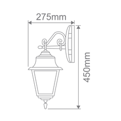 Paris Exterior Coach Light