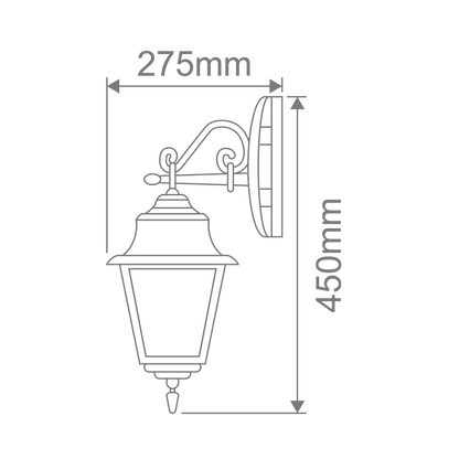 Paris Exterior Coach Light