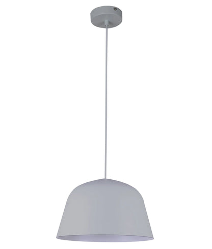 Pastel Dome 1LT Pendant Grey