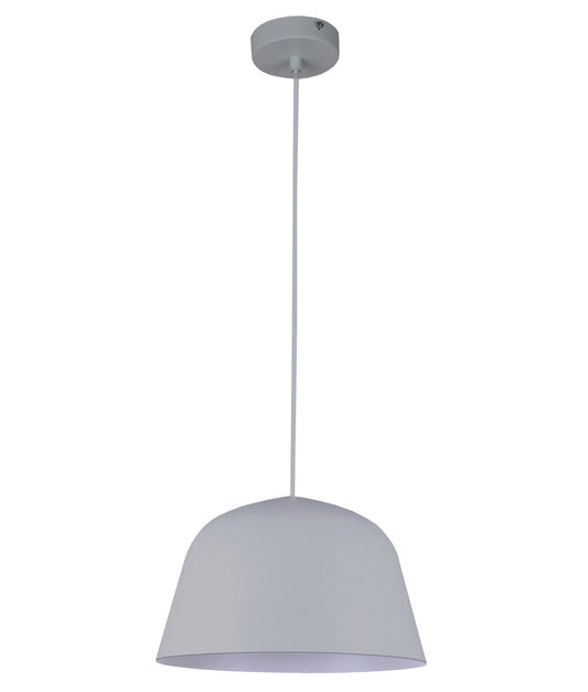 Pastel Dome 1LT Pendant Grey
