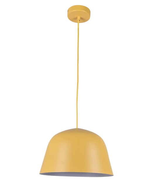 Pastel Dome 1LT Pendant Yellow
