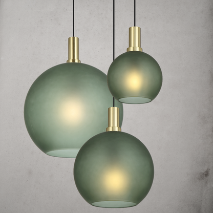 Patino 30cm Pendant Green