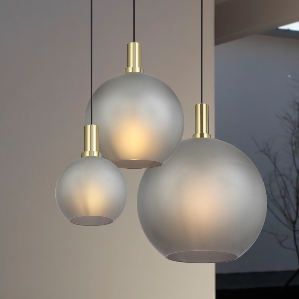 Patino 40cm Pendant Smoke