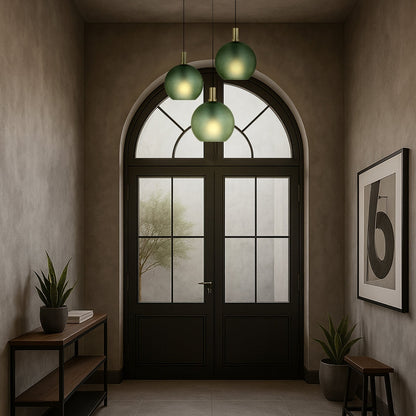Patino 30cm Pendant Green