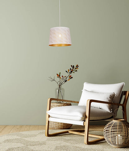 Penshade Honeycomb Pendant White