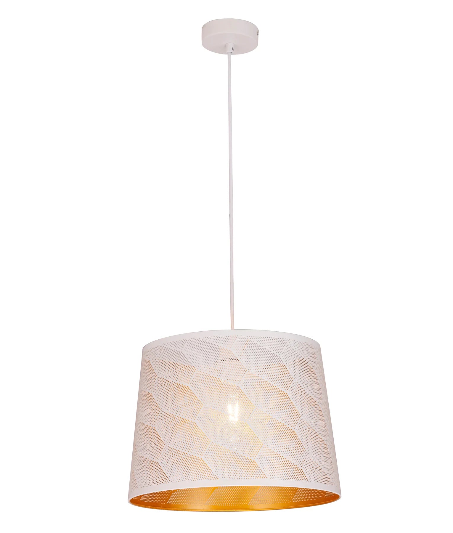 Penshade Honeycomb Pendant White