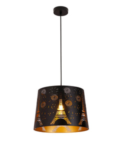 Penshade Eiffel Tower Pendant Black