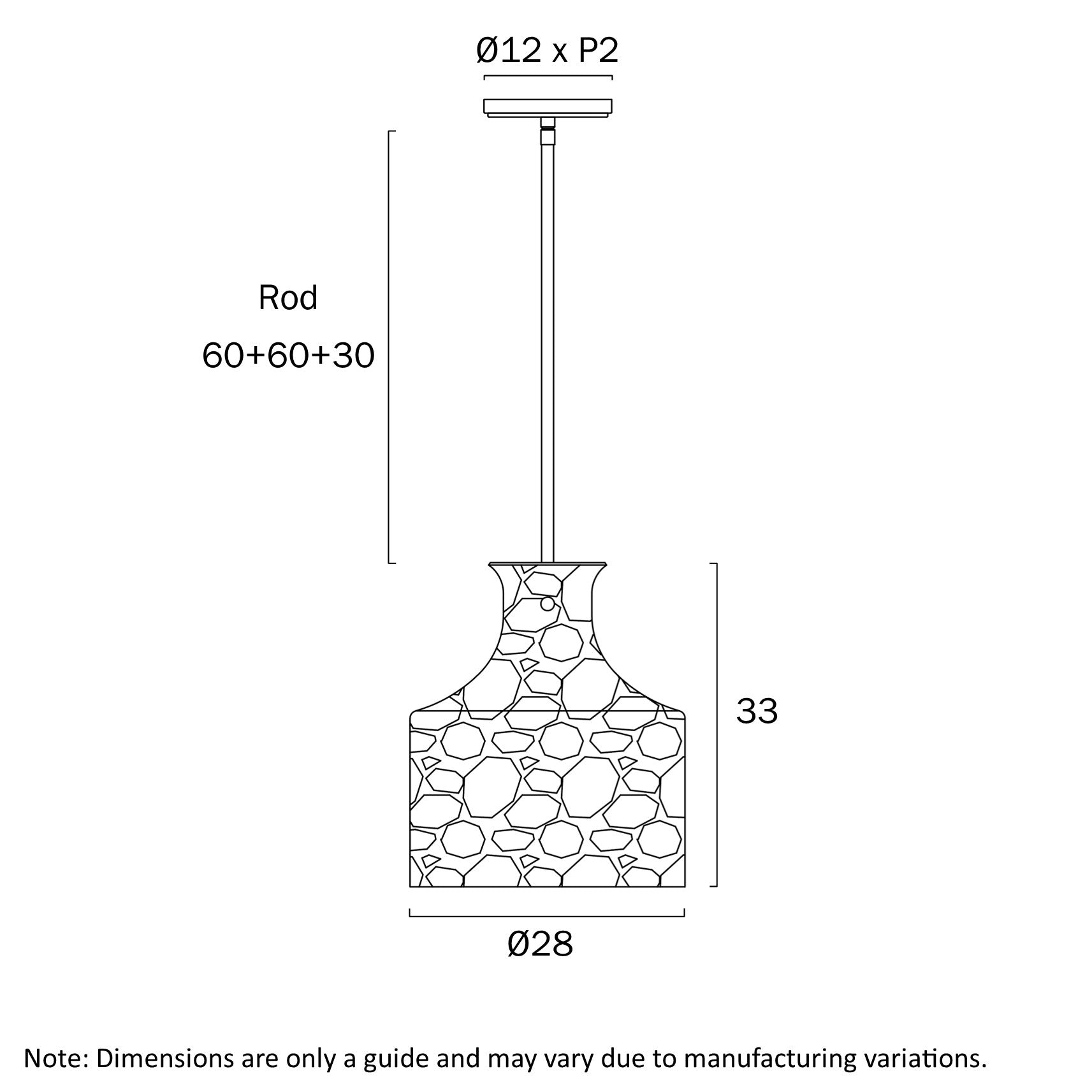 Perron 1LT Pendant