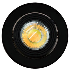 Munchkin Mini Tri-Colour LED Downlight Black