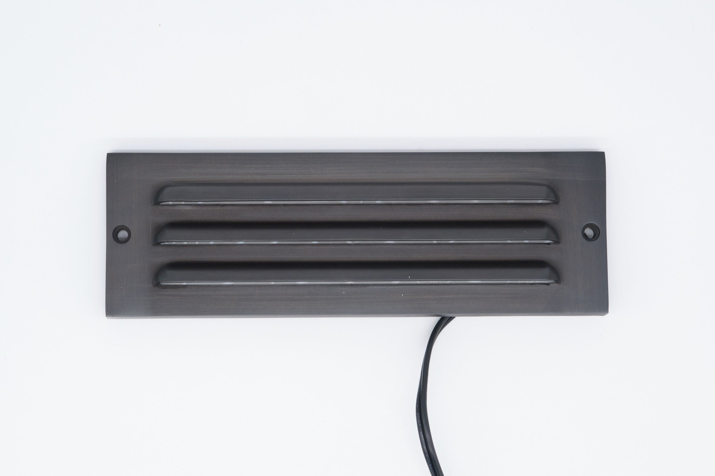 PI-SLC2100WB Weathered Bronze Louvered Step Light 12V