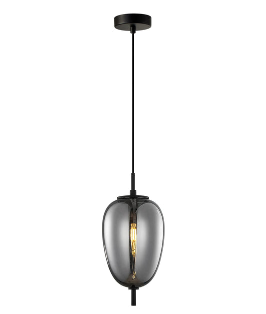 Pino Oval Smoke Pendant