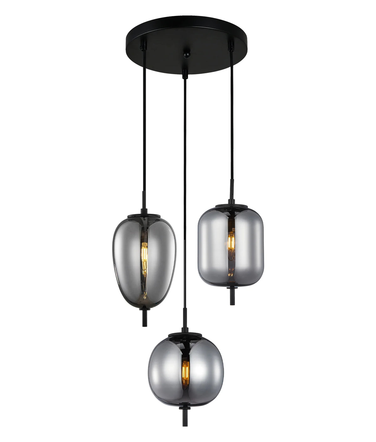 Pino 3LT Smoke Pendant