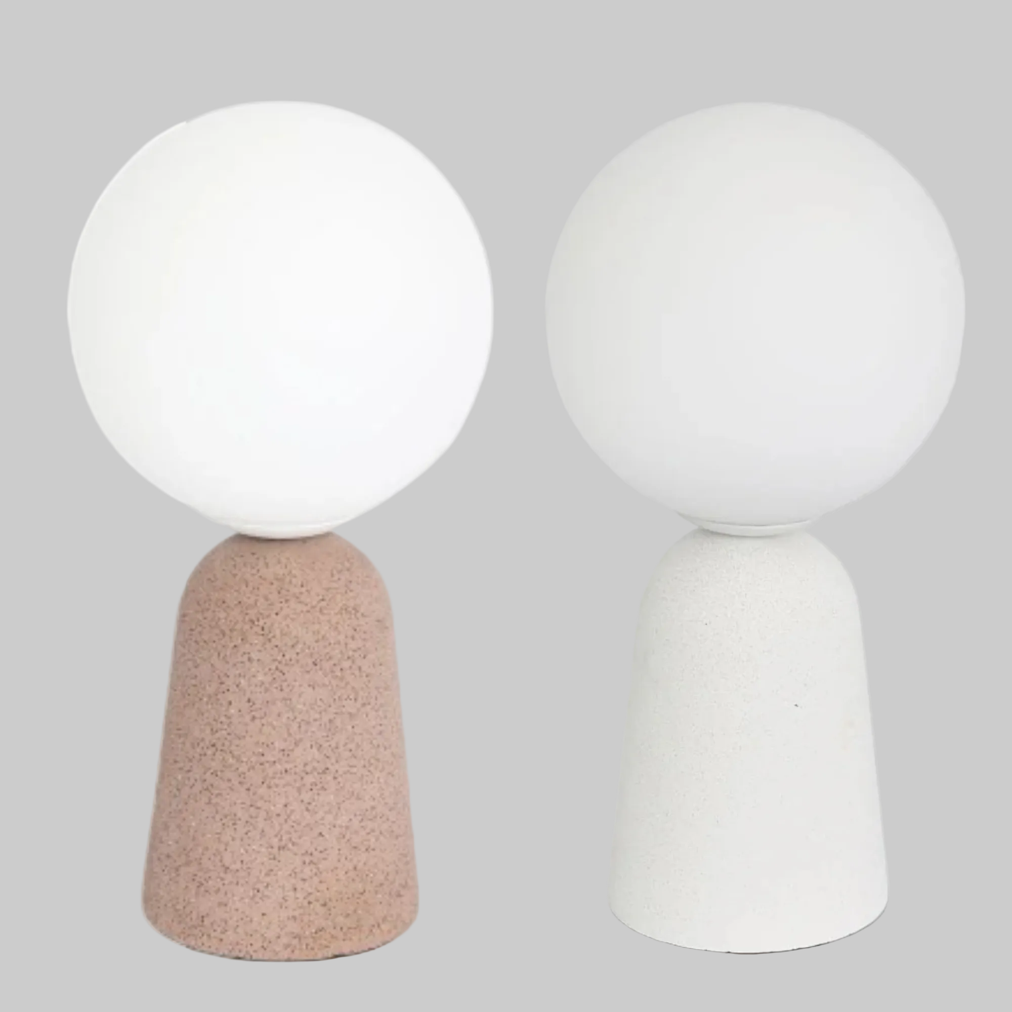 Poppy Cement Table Lamp