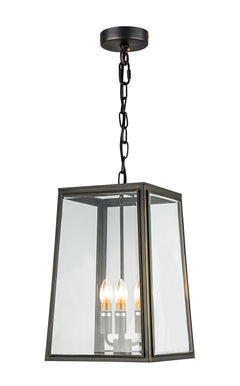 Preston 3LT Pendant Bronze