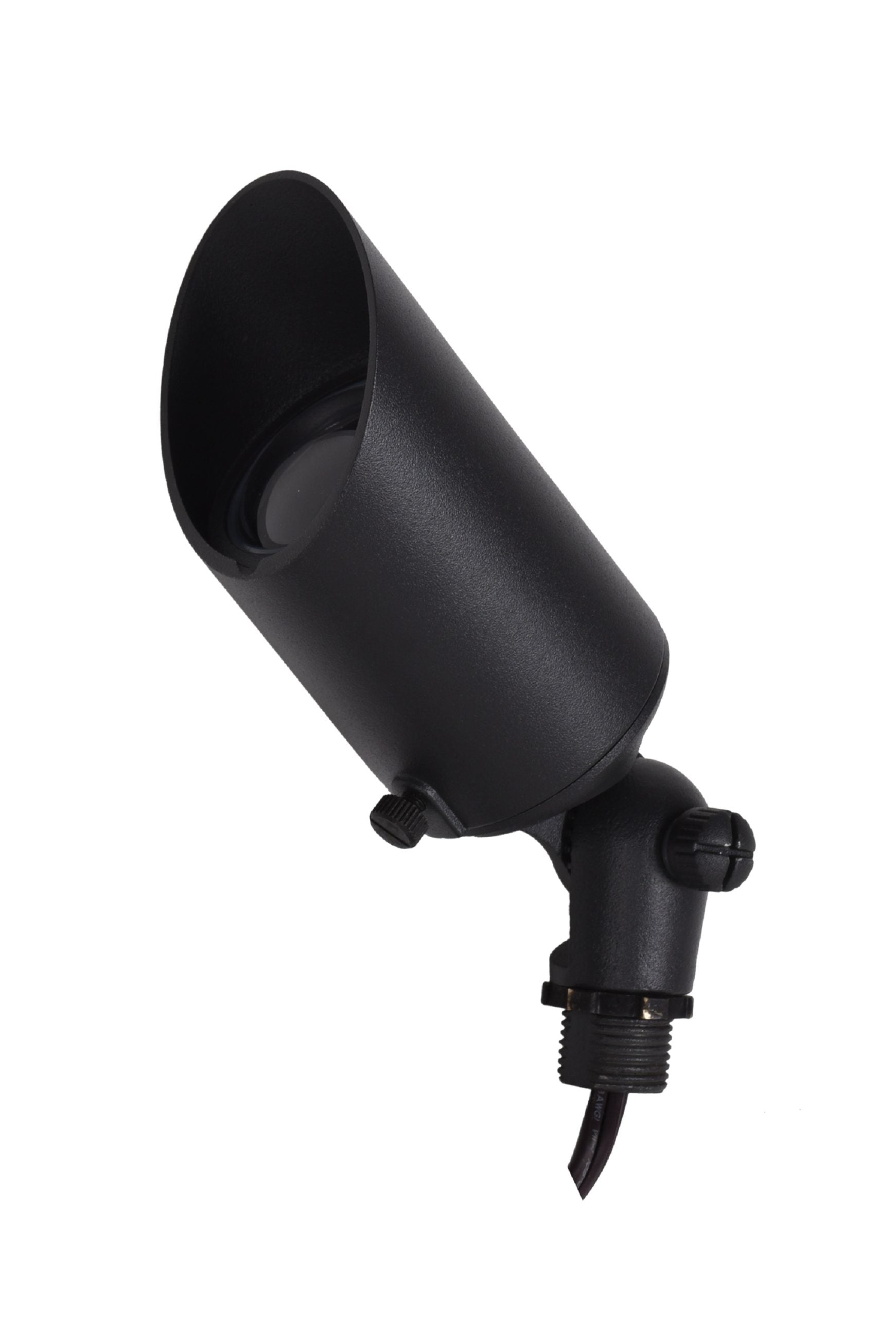PSL1300BK Single Adjustable Spike Light Black 12V