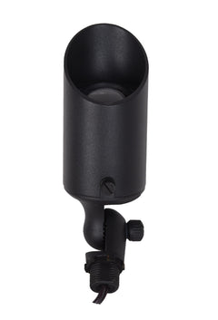 PSL1300BK Single Adjustable Spike Light Black 12V