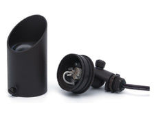 PSL1300BK Single Adjustable Spike Light Black 12V