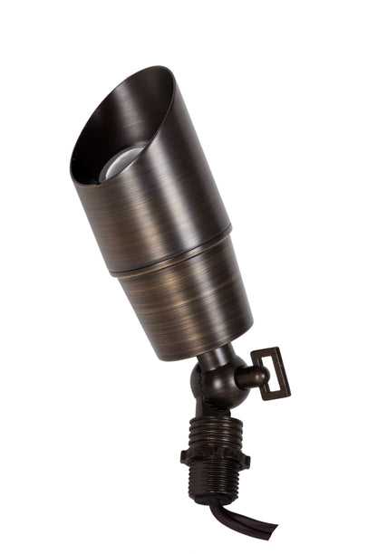 PSL2100 Single Adjustable Spike Light Weathered Bronze 12V
