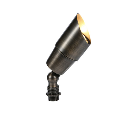 PSL2100 Single Adjustable Spike Light Weathered Bronze 12V