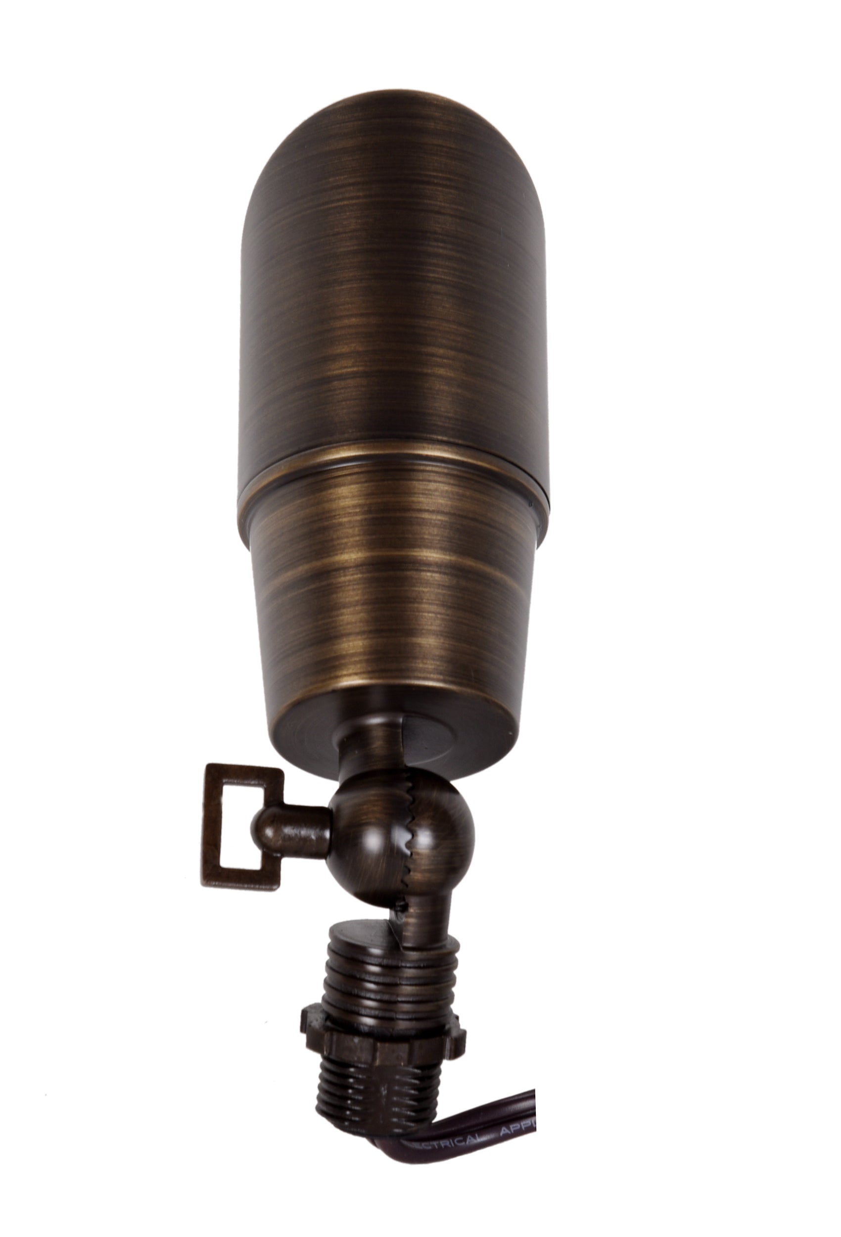PSL2100 Single Adjustable Spike Light Weathered Bronze 12V