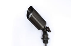 PSL2905 Single Adjustable Spike Light Weathered Bronze 12V