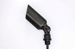 PSL2905 Single Adjustable Spike Light Weathered Bronze 12V