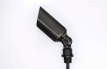 PSL2905 Single Adjustable Spike Light Weathered Bronze 12V