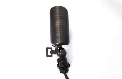 PSL2905 Single Adjustable Spike Light Weathered Bronze 12V