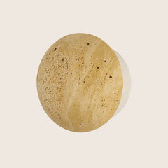Petra Dome Travertine Wall Light