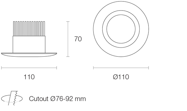 RESILED RDF8 LED Downlight
