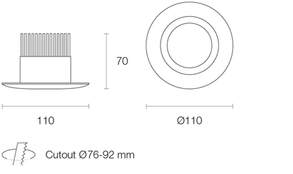 RESILED RDF8 LED Downlight
