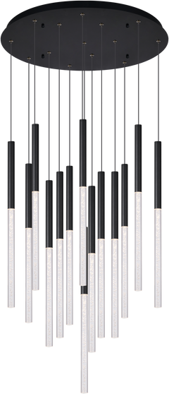 Calibo Rhea 14 Light Pencil Drop LED Pendant