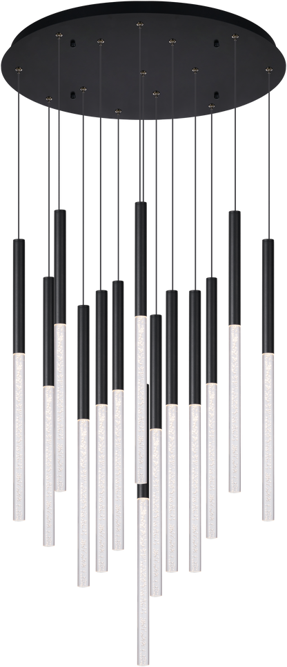 Calibo Rhea 14 Light Pencil Drop LED Pendant