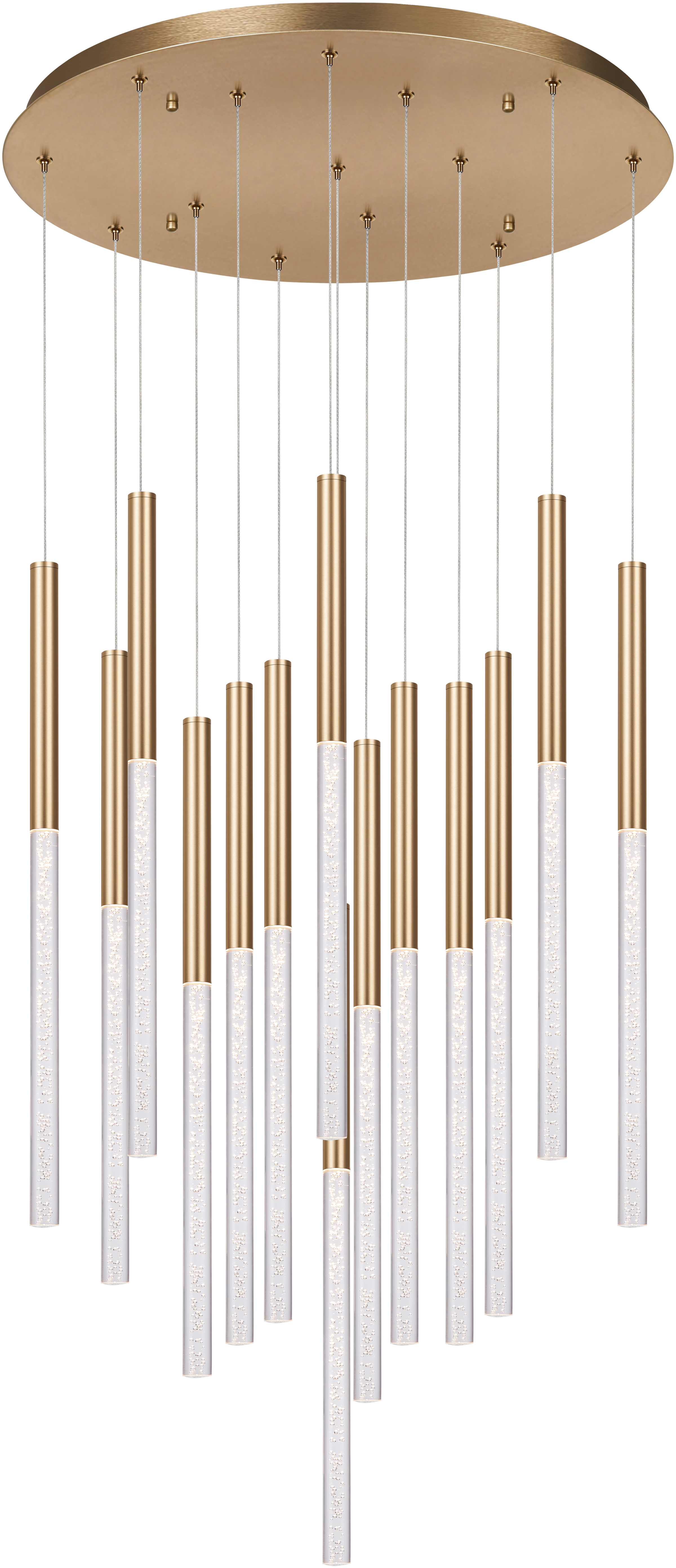 Calibo Rhea 14 Light Pencil Drop LED Pendant