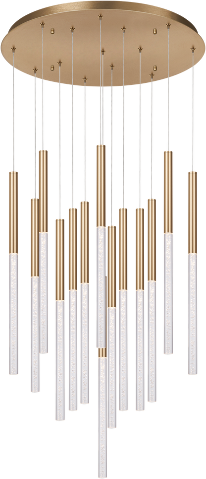 Calibo Rhea 14 Light Pencil Drop LED Pendant
