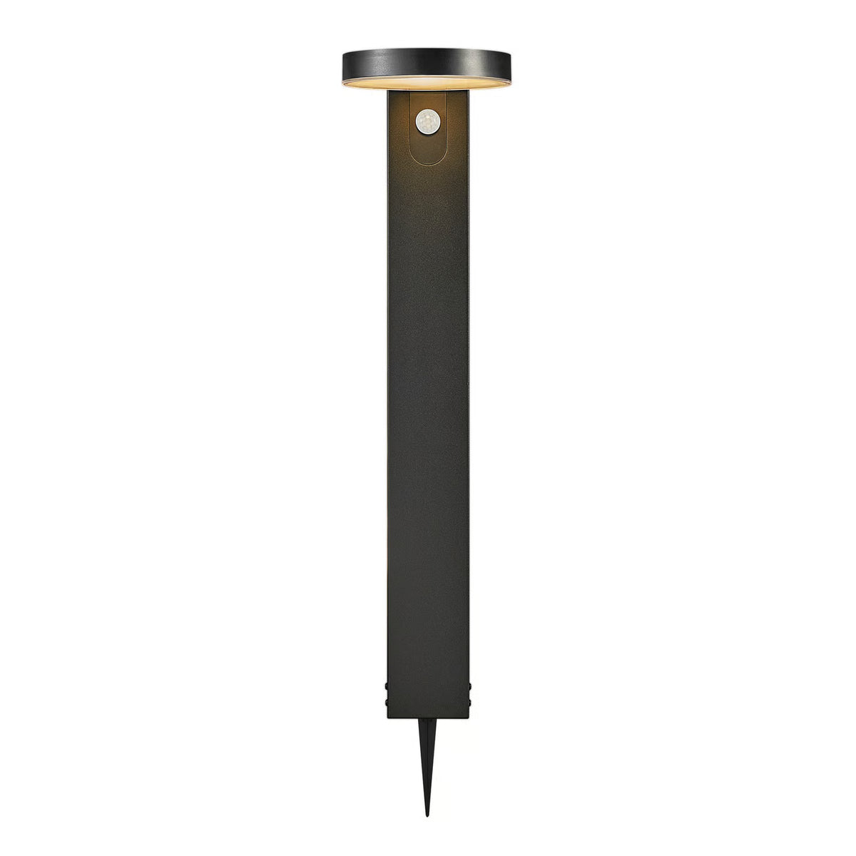 Rica Round Solar Garden light Black
