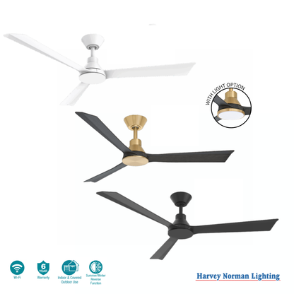 Riviera DC 52″ Smart Ceiling Fan With WIFI Remote Control