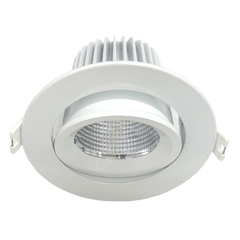 Ecostar 9w LED Gimbal Downlight White