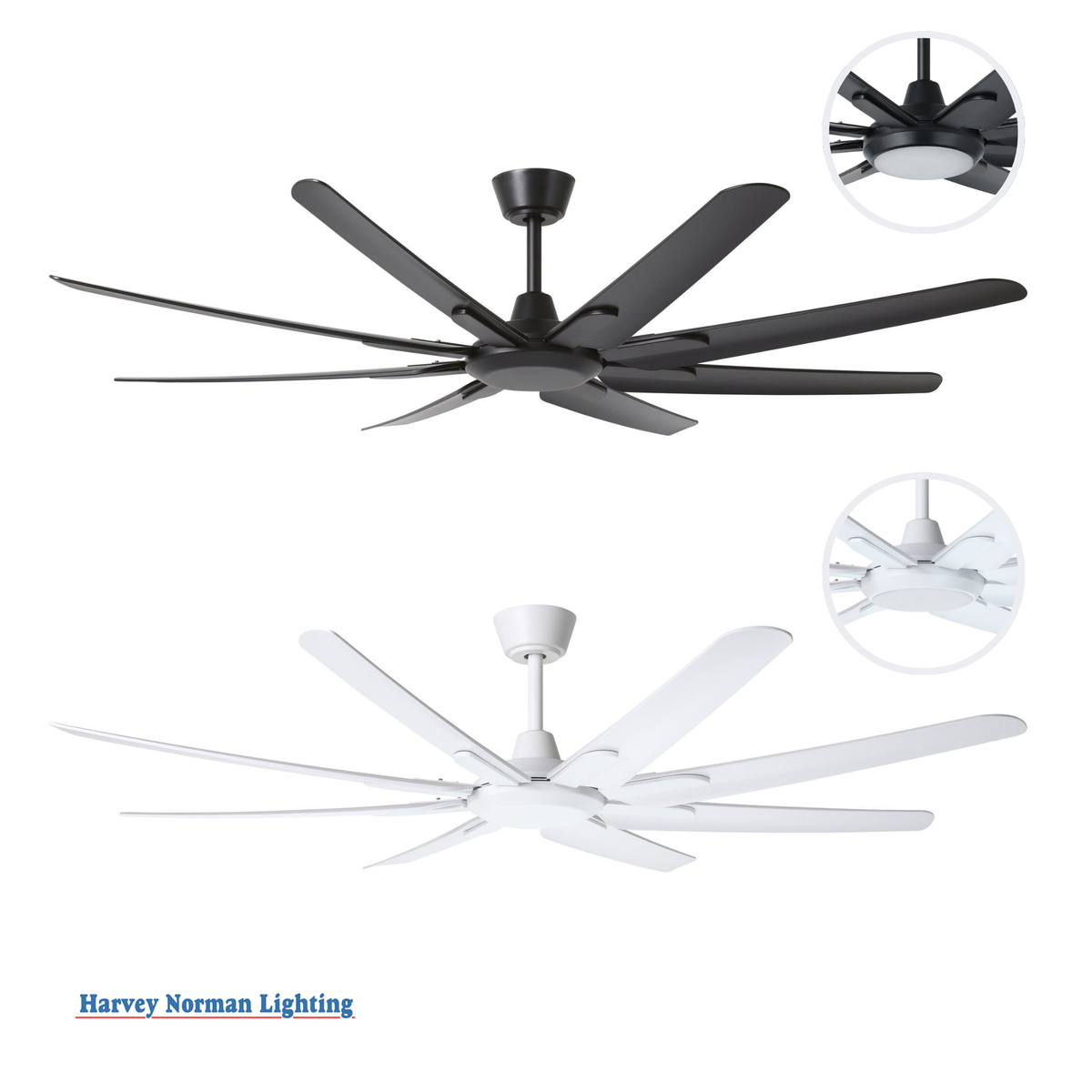 Santorini 66" DC Ceiling Fan