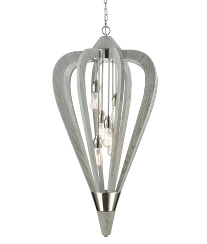 Senorita 6 Moss Wood Pendant Large