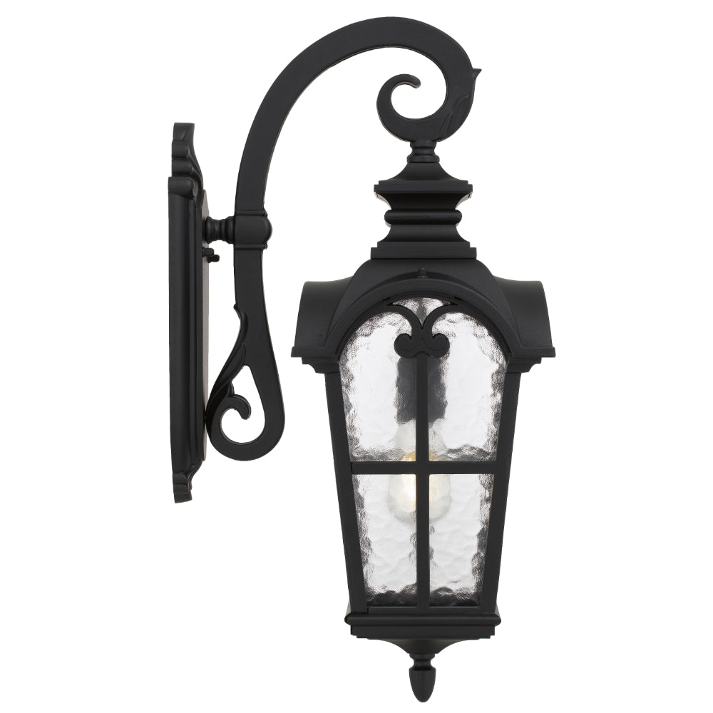 Shelton Exterior Wall Light Black
