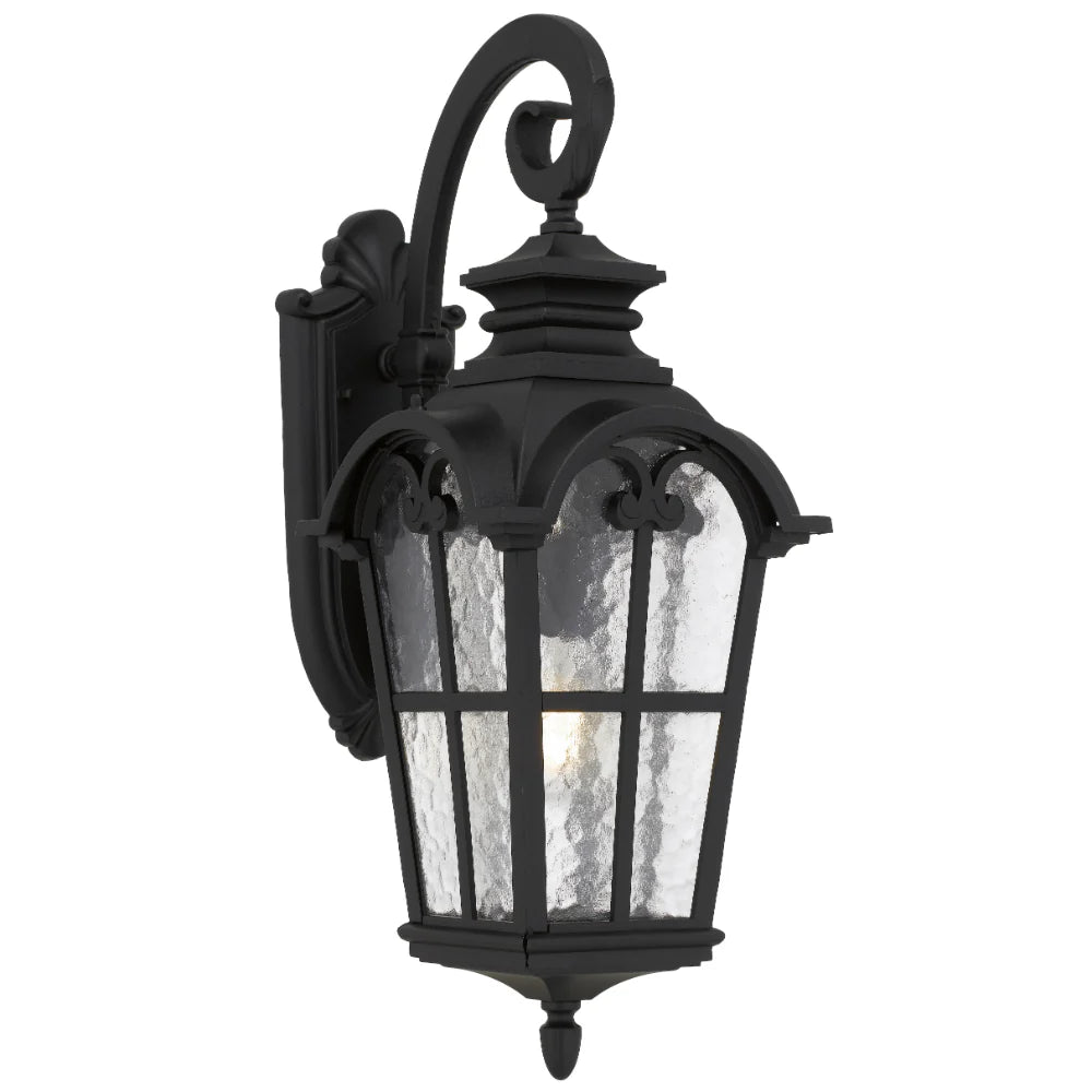 Shelton Exterior Wall Light Black
