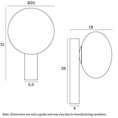 Skyla Touch Wall Light