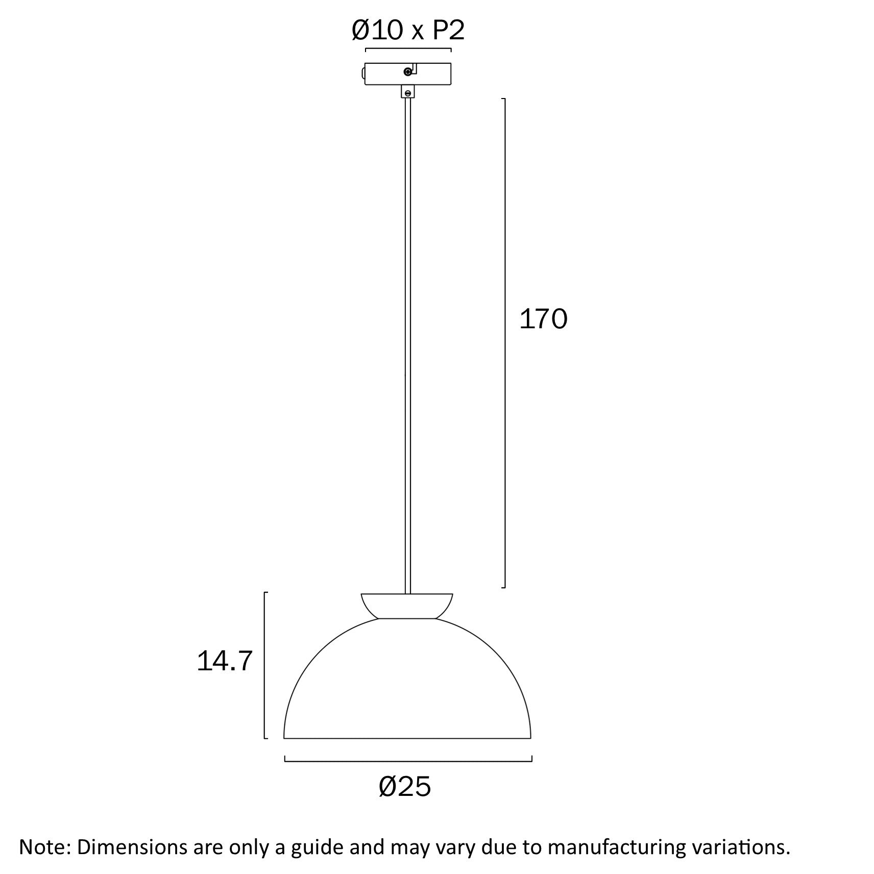 Sovin 25 Small Pendant